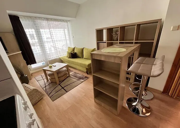 Cosy Sea View With Terrace 2 Min From Lazur 아파트 부르가스