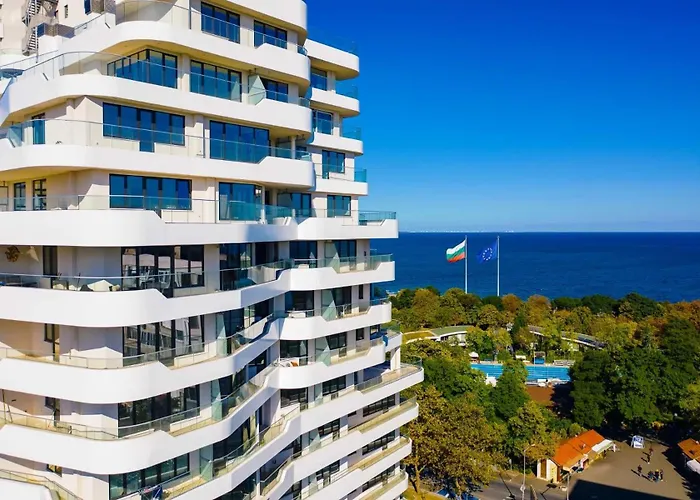 Cosy Sea View With Terrace 2 Min From Lazur 아파트 부르가스